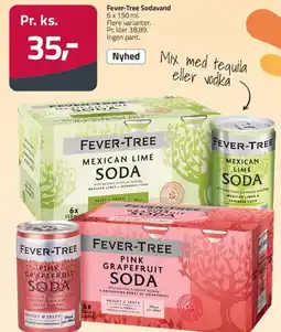 Fleggaard Fever-Tree Sodavand (6 x 150 ml) tilbud
