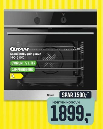 Gram indbygningsovn 14OI610X