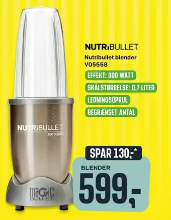Skousen Nutribullet blender V05558 tilbud