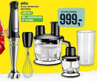 Skousen Braun stavblender MQ7085X tilbud
