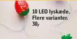 Føtex 10 LED lyskæde tilbud