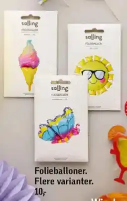 Føtex Folieballoner tilbud