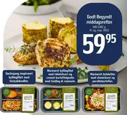 Føtex Godt Begyndt middagsretter tilbud