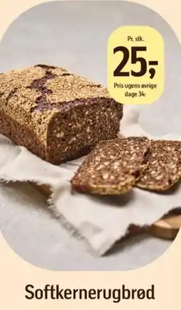 Føtex Softkernerugbrød tilbud