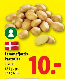 Lidl Lammefjords- kartofler tilbud