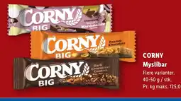 Lidl CORNY Myslibar tilbud