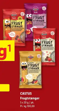 Lidl CASTUS Frugtstænger tilbud