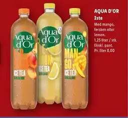 Lidl AQUA D'OR Iste tilbud