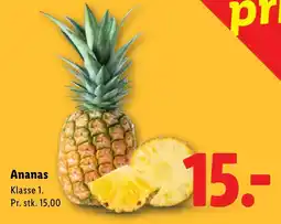 Lidl Ananas tilbud