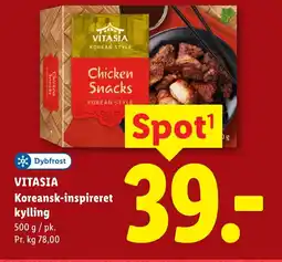 Lidl VITASIA Koreansk-inspireret kylling tilbud