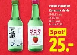 Lidl CHUM CHURUM Koreansk risvin tilbud