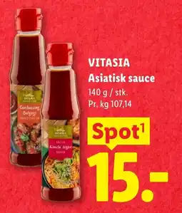 Lidl VITASIA Asiatisk sauce tilbud