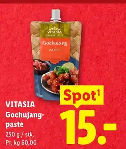 Lidl VITASIA Gochujang- paste tilbud