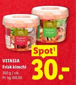 Lidl VITASIA Frisk kimchi tilbud