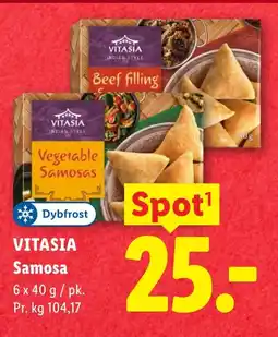 Lidl VITASIA Samosa tilbud