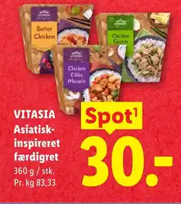 Lidl VITASIA Asiatisk- inspireret færdigret tilbud