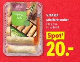 Lidl VITASIA Miniforårsruller tilbud
