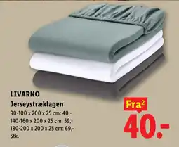 Lidl LIVARNO Jerseystræklagen tilbud