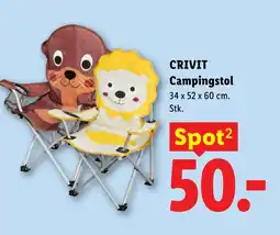 Lidl CRIVIT Campingstol tilbud