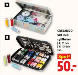 Lidl CRELANDO Sæt med sytilbehør tilbud
