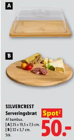 Lidl SILVERCREST Serveringsbræt tilbud