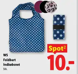 Lidl W5 Foldbart indkøbsnet tilbud