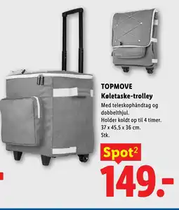 Lidl TOPMOVE Køletaske-trolley tilbud