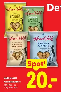 Lidl KAREN VOLF Kammerjunkere tilbud