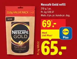 Lidl Nescafé Gold refill tilbud