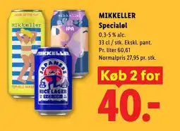 Lidl MIKKELLER Specialøl tilbud
