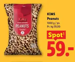 Lidl KIMS Peanuts tilbud