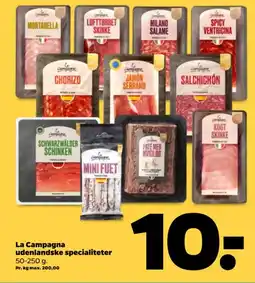 Netto La Campagna udenlandske specialiteter tilbud