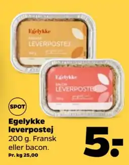 Netto Egelykke leverpostej tilbud