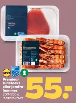 Netto Premieur tunsteaks eller jomfru- hummer tilbud