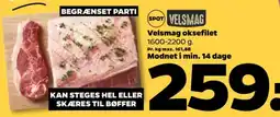 Netto Velsmag oksefilet tilbud