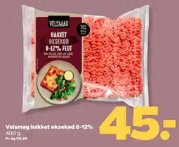 Netto Velsmag hakket oksekød 8-12% tilbud