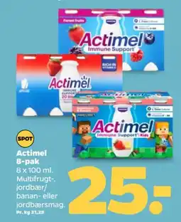 Netto Actimel 8-pak tilbud