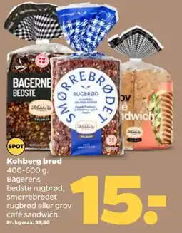 Netto Kohberg brød tilbud