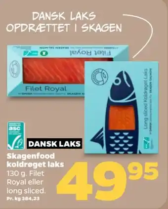 Netto Skagenfood koldrøget laks tilbud