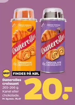 Netto Danerolles croissant tilbud