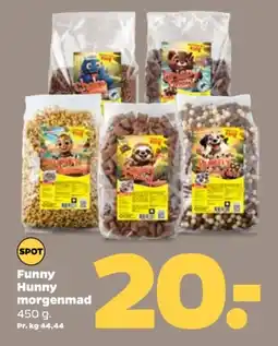Netto Funny Hunny morgenmad tilbud