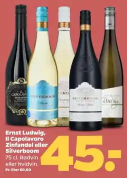 Netto Ernst Ludwig, Il Capolavoro Zinfandel eller Silverboom tilbud