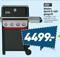 Bilka Weber Spirit E-425 gasgrill tilbud