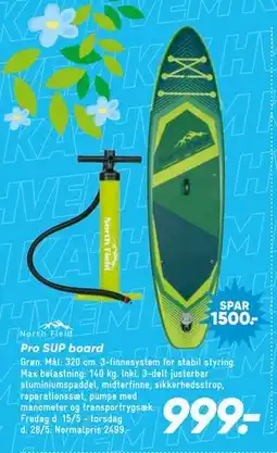 Bilka Pro SUP board tilbud