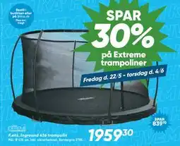 Bilka Spar 30% på Extreme trampoliner tilbud
