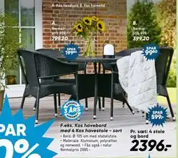 Bilka Kos havestol tilbud