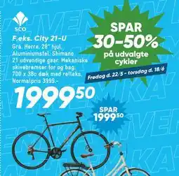 Bilka City 21-U tilbud