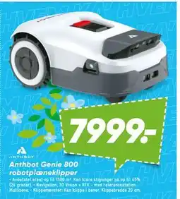 Bilka Anthbot Genie 800 robotplæneklipper tilbud