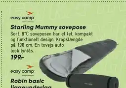 Bilka Starling Mummy sovepose tilbud