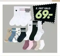Bilka 3-, 4- eller 5-pak strømper til baby eller børn tilbud